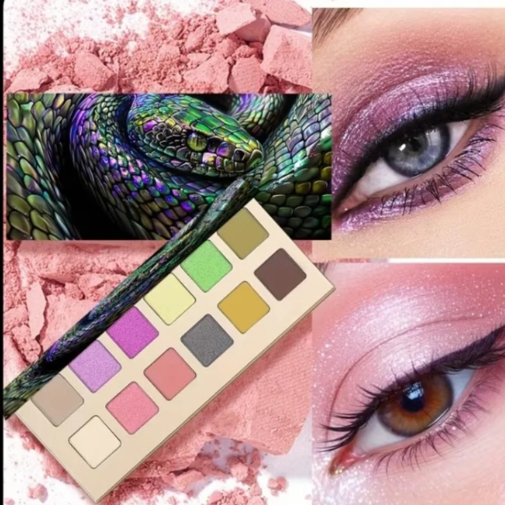 🆕️LIMITED EDITION 12 COLOR SERPENT HIGHLY PIGMENTED EYESHADOW PALETTE